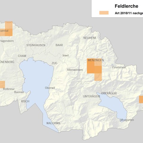 Verbreitungskarte Feldlerche