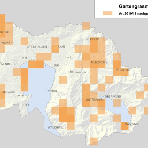 Verbreitungskarte Gartengrasmücke