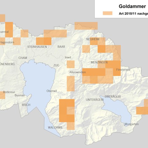 Verbreitungskarte Goldammer