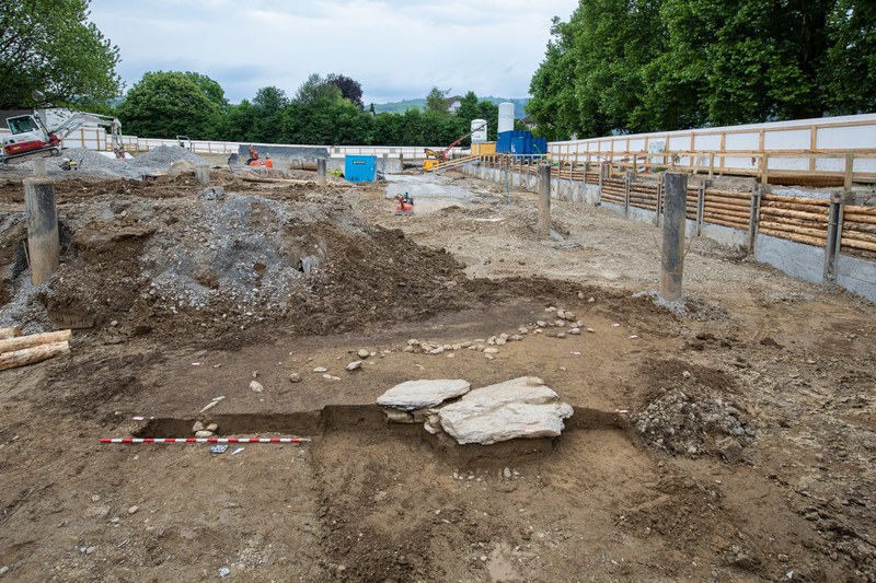 Das rund 4500 Jahre alte Grab