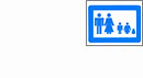 Schematische Darstellung einer Familie in einem Raum