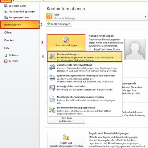 RSS im Outlook 1