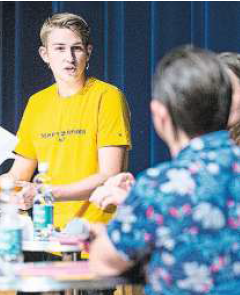 Jann Gadmer Podiumsdiskussion