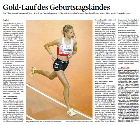Gold-Lauf des Geburtstagskindes Gold-Lauf des Geburtstagskindes