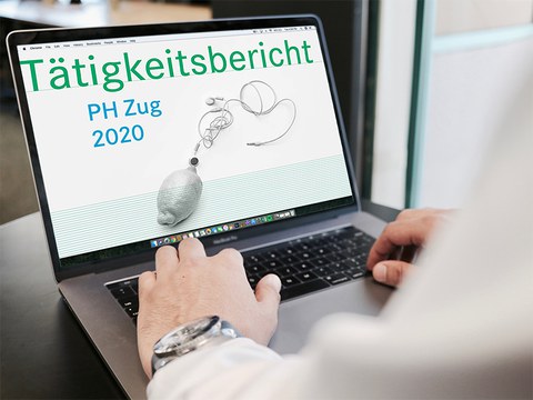 Tätigkeitsbericht 2020 PH Zug: vom Analogen ins Digitale Tätigkeitsbericht 2020 PH Zug: vom Analogen ins Digitale