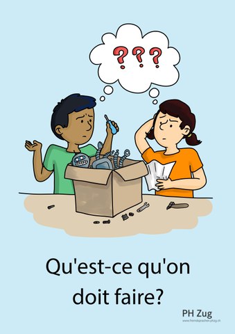 Classroom poster Comment on dit ce mot