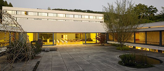 the building