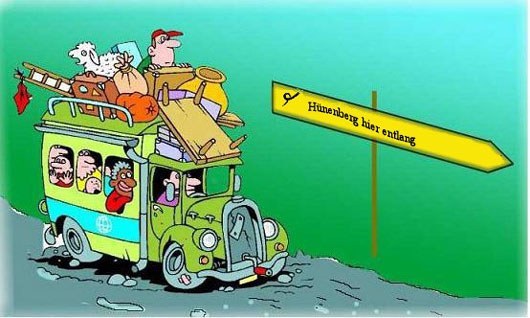 Bild Umzug nach Hünenberg