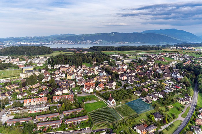 Luftbild Hünenberg