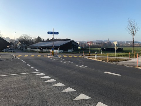Start zum Bau des Zollhus-Kreisels