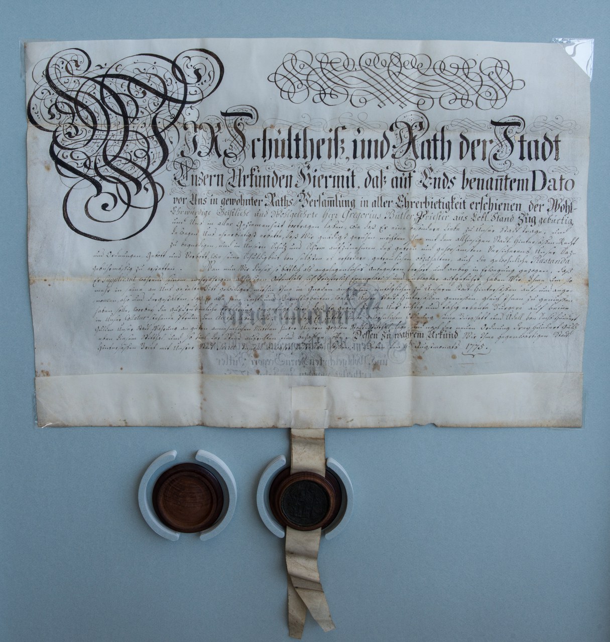 Historische Urkunde