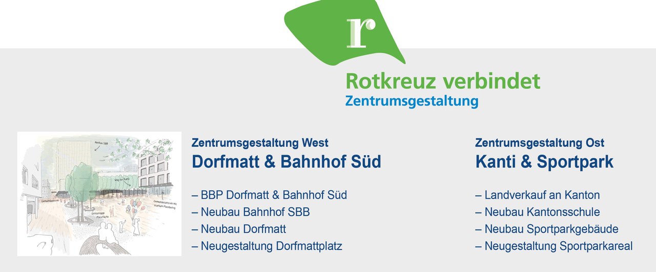 Zentrumsgestaltung West und Ost