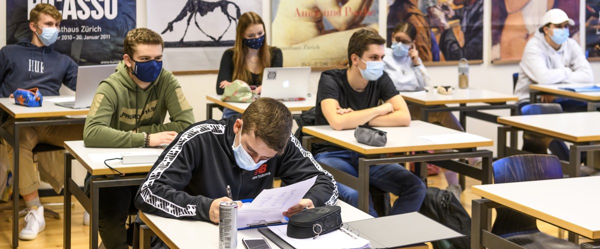 Schüler im Klassenzimmer