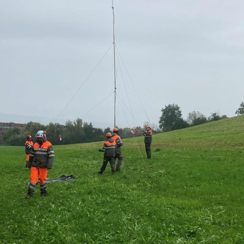Antennenbau «T-Antenne»