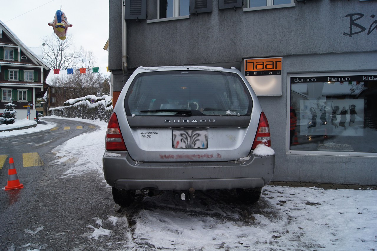 Beim Unfall blieb es bei Sachschaden