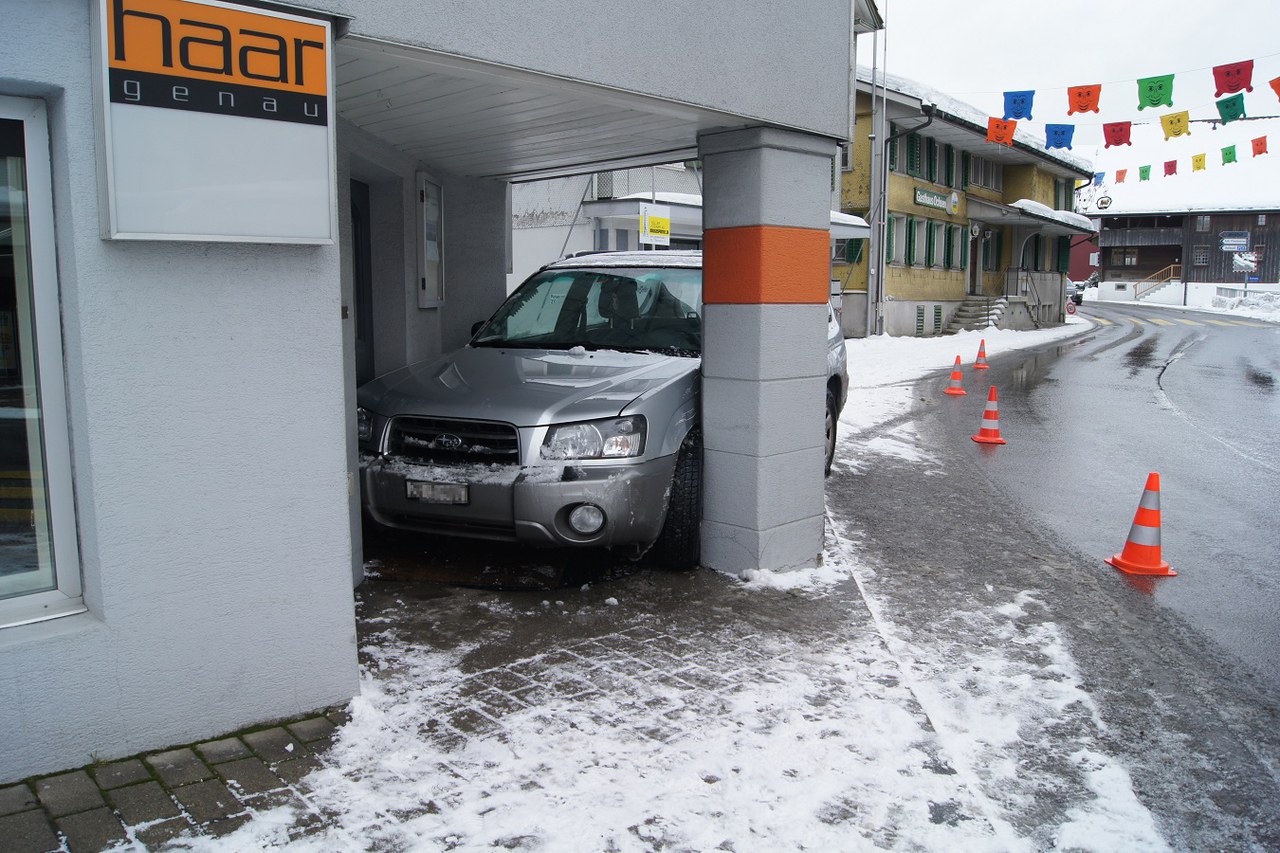 Glücklicherweise wurde niemand verletzt