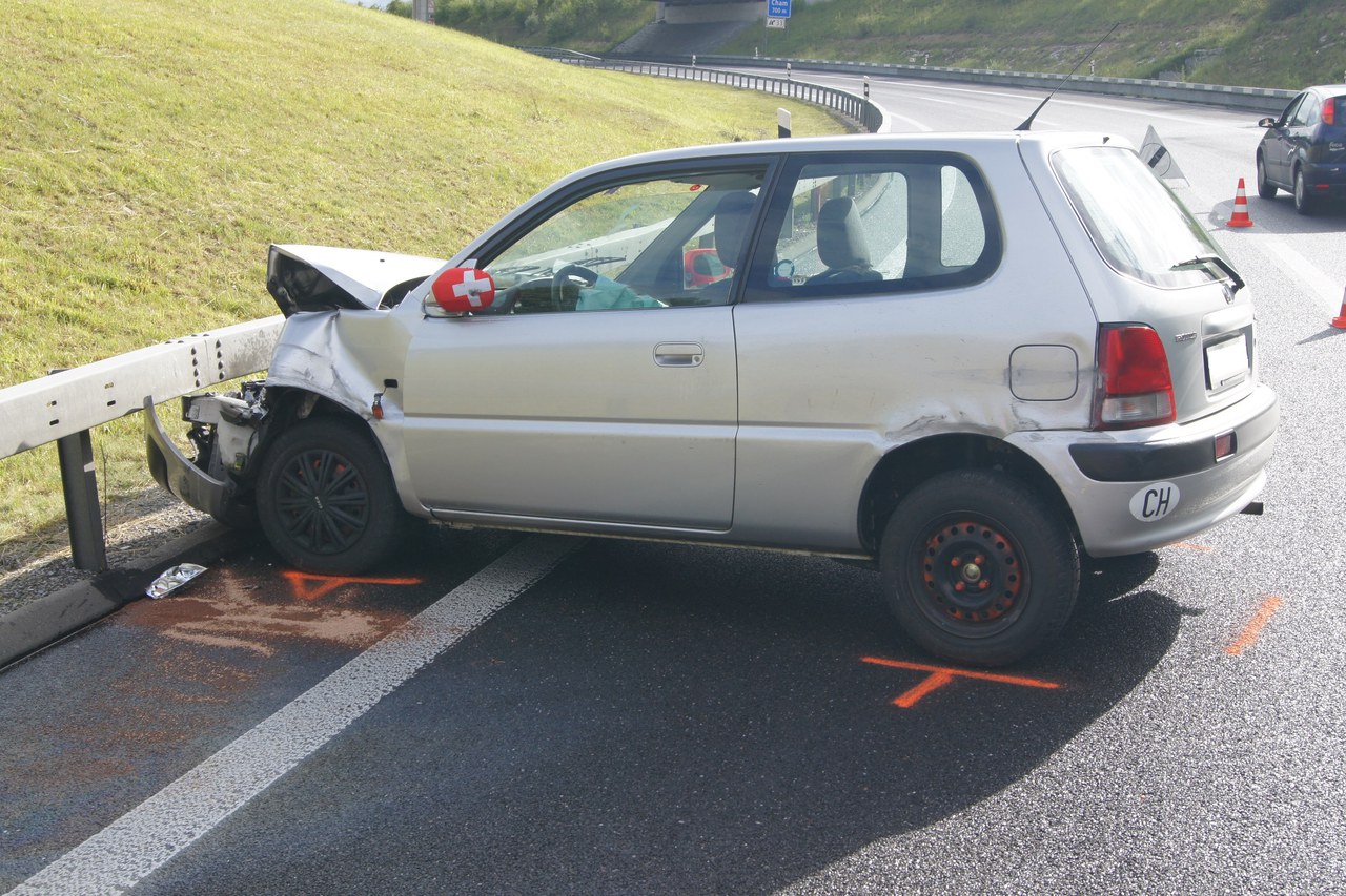 Unfallstelle Blegikurve