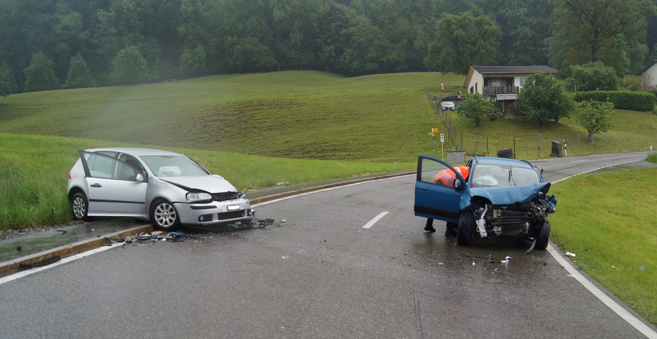 Frontalkollision beim «Baarburgrank»