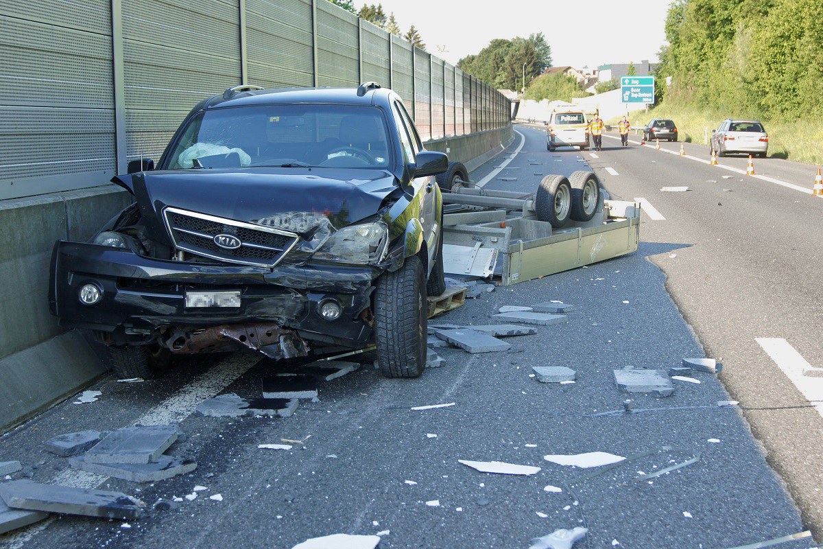 Ein leicht verletzter Mann...