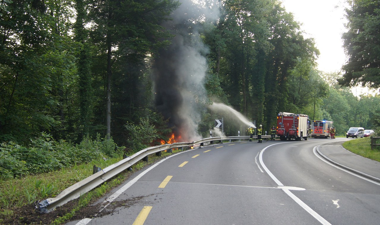 Unfallstelle Sihlbruggstrasse