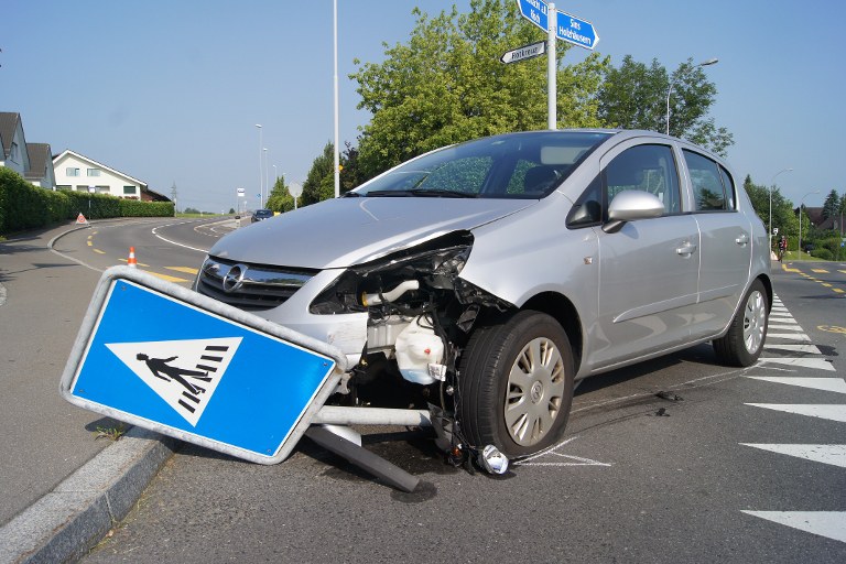 Selbstunfall unter Alkoholeinfluss