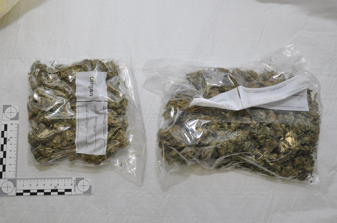 Sicherstellung von Marihuana