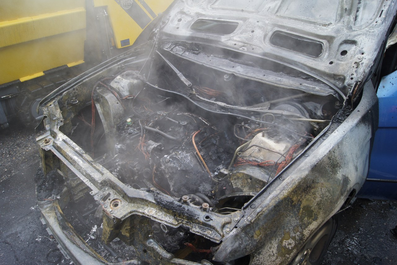 Fahrzeugbrand Menzingen