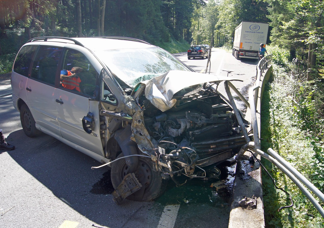 Unfallstelle Sihlbruggstrasse