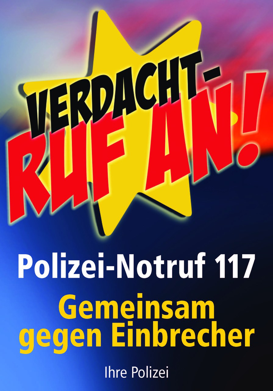 Verdacht – ruf an! 