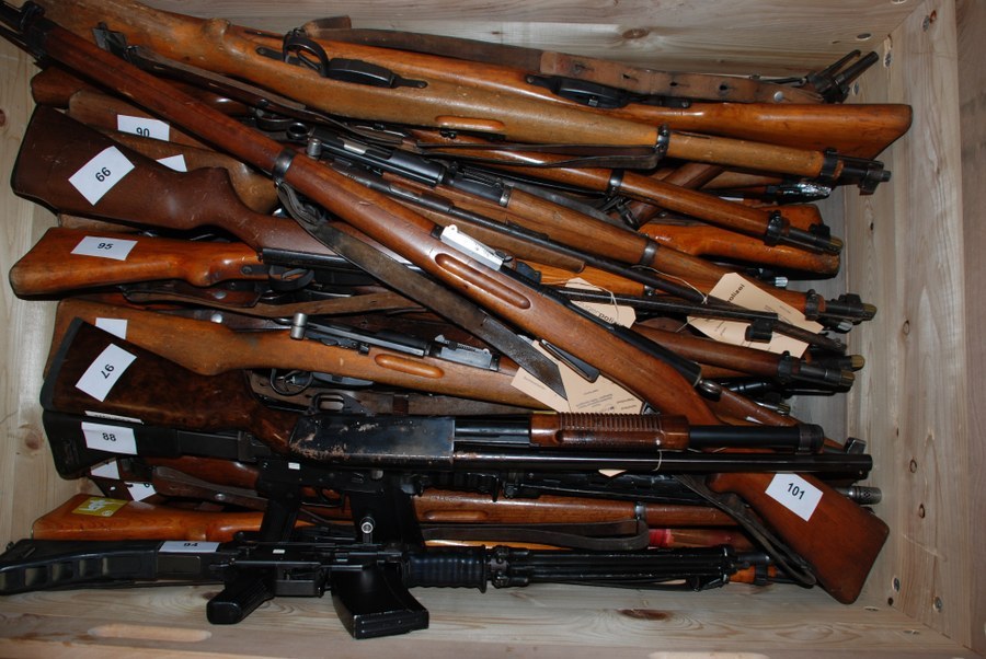 Abgegebene Waffen
